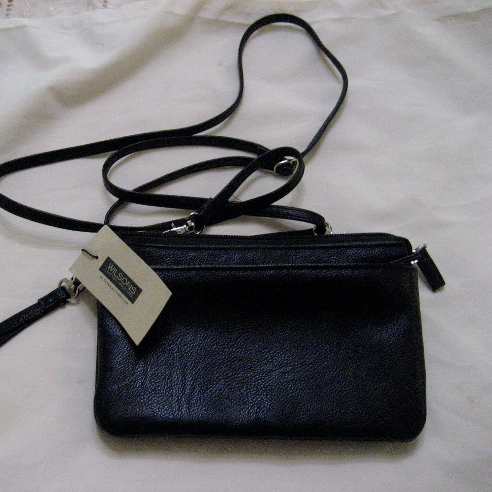 WILSON LEATHER "ON THE GO" BAG NEW WITH TAGS